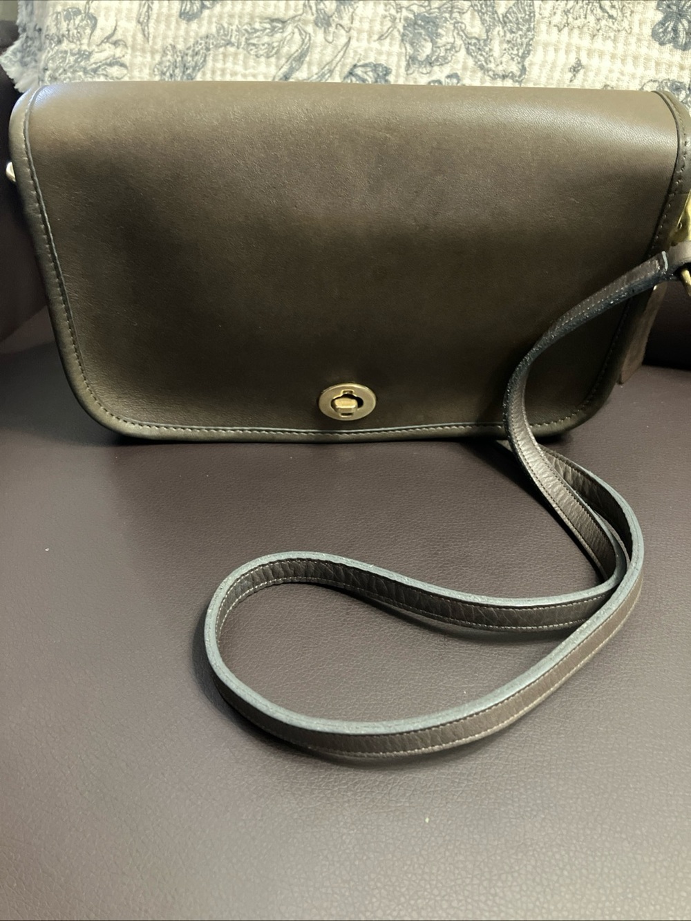 Coach NYC Pocket Purse Flannel Grey - Picture 11 of 11